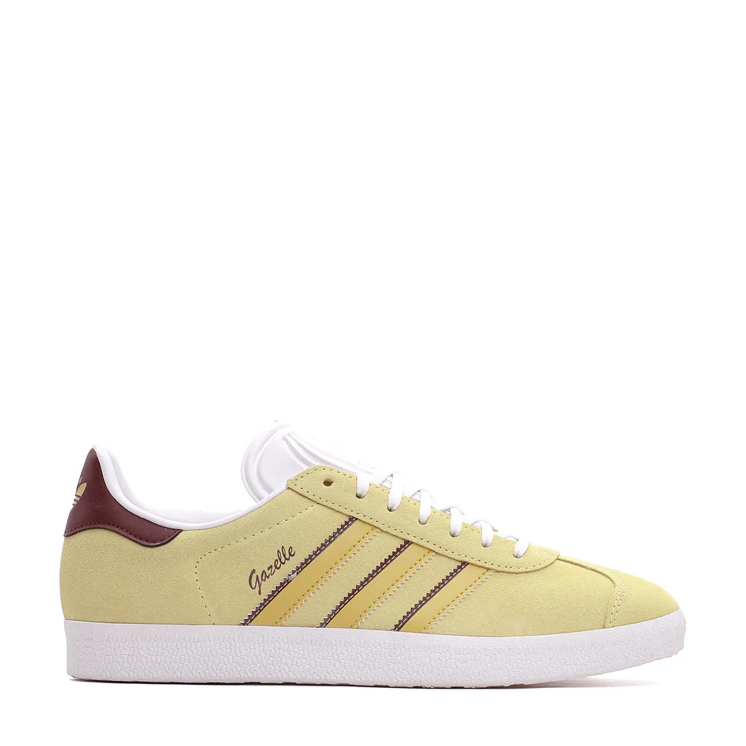 Adidas Originals Women Gazelle Yellow IE0443 All Day Travel Light Calm Tone