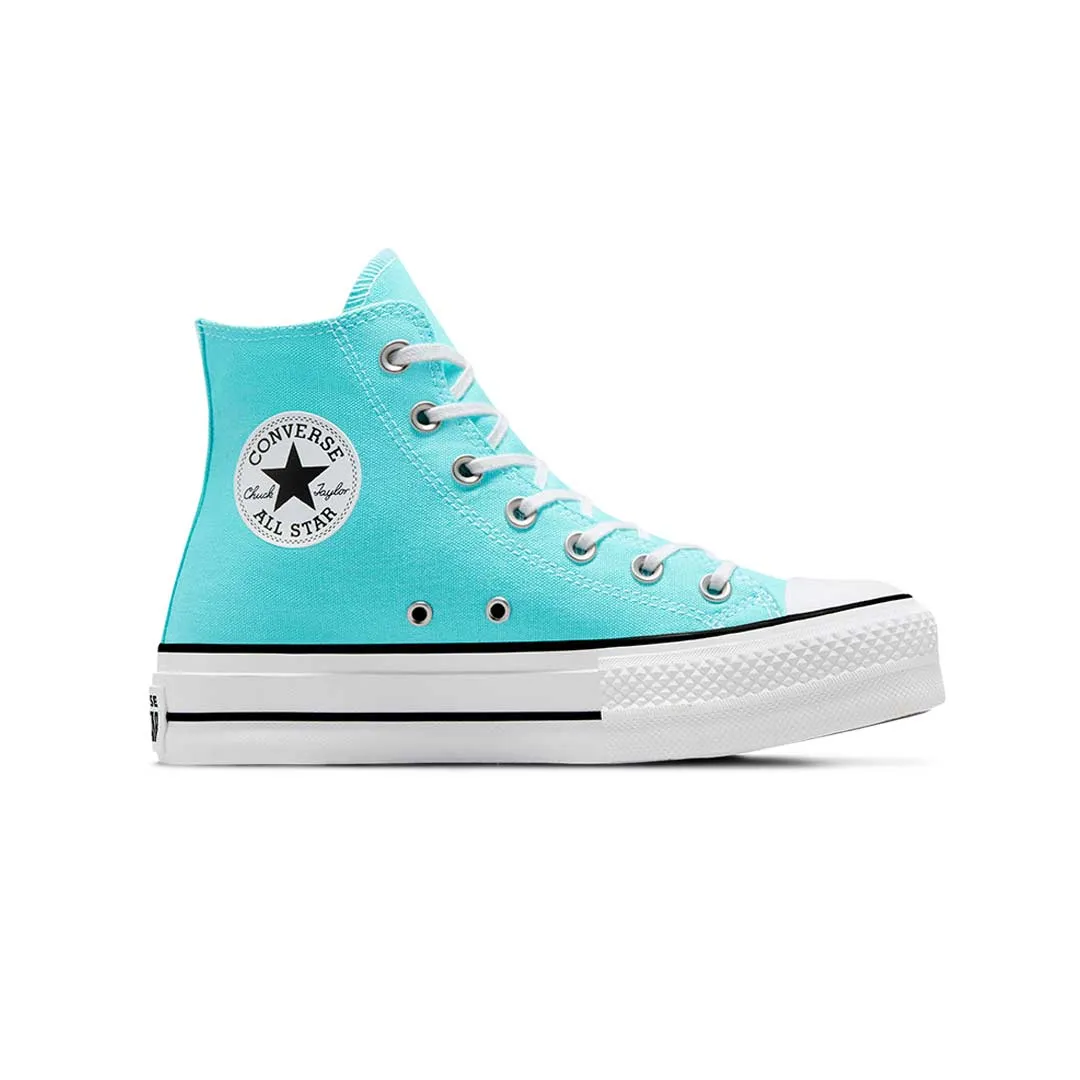 Shockproof Slip Resistant Converse - Women's Chuck Taylor All Star Lift Platform High Top Shoes (A07570C)