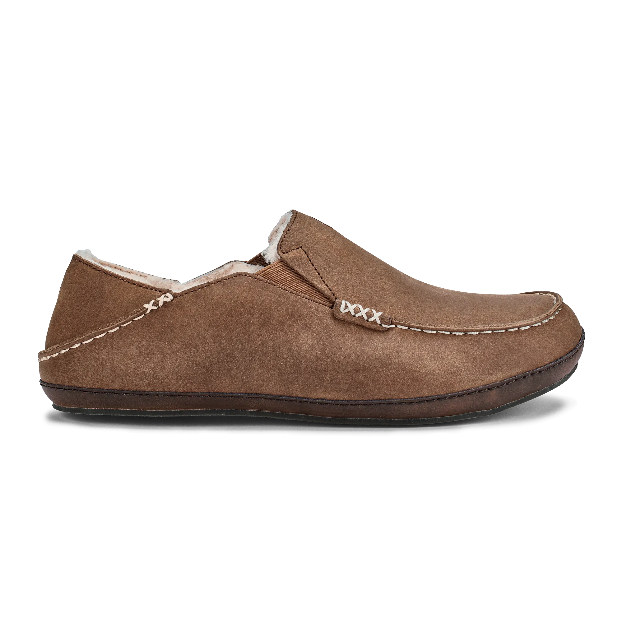 Molo Slipper - Toffee / Dark Wood Relaxation Shoes Quick Slip Sandals