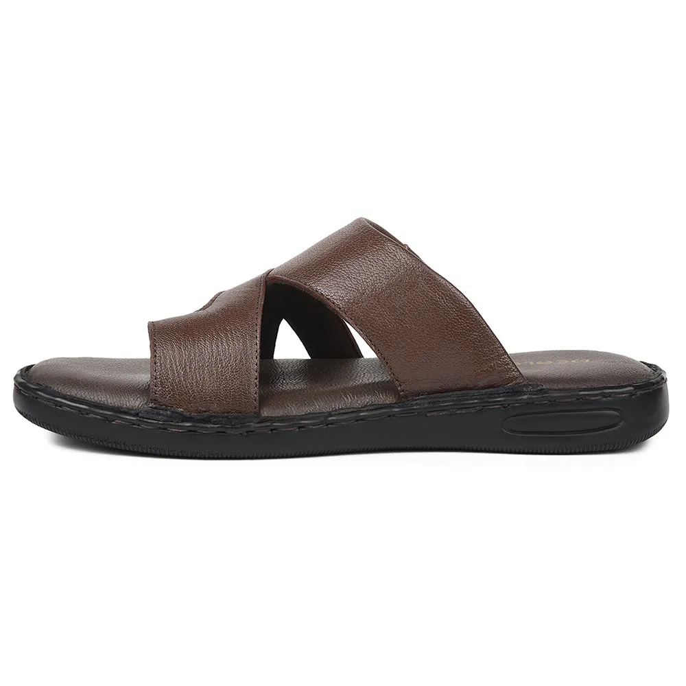 Healers Brown Casual Slipper For Mens AOL-10 By Liberty Safety Shade Awards Dinner