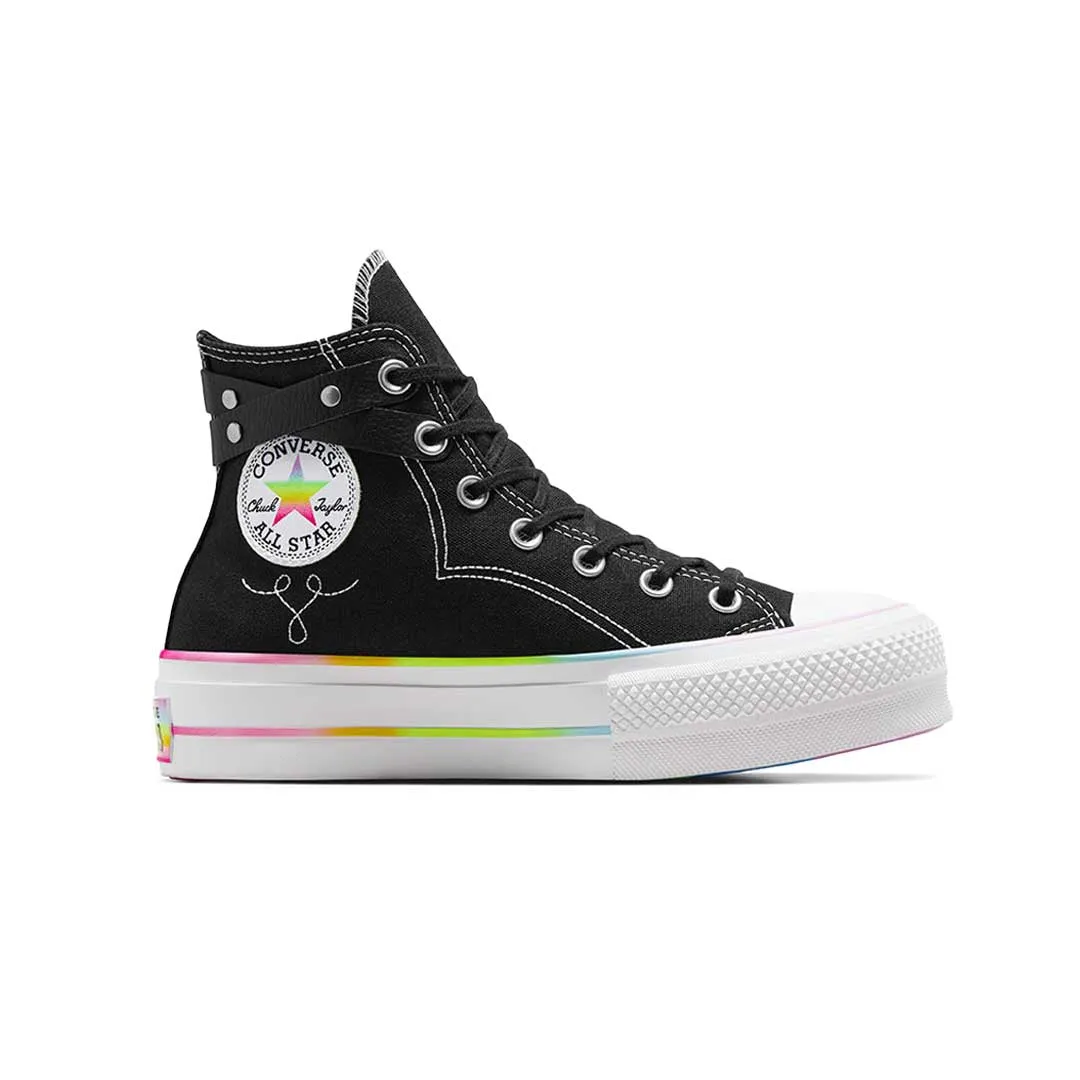 Converse - Unisex Chuck Taylor All Star Lift Platform Pride High Top Shoes (A10218C) Breathable Beach Walk Fresh Drop
