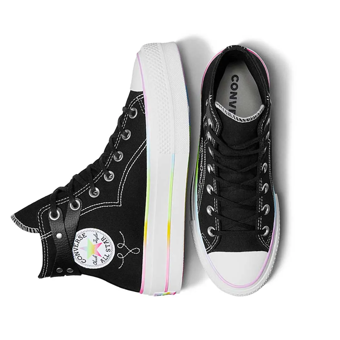 Converse - Unisex Chuck Taylor All Star Lift Platform Pride High Top Shoes (A10218C) Rapid Motion warm glow
