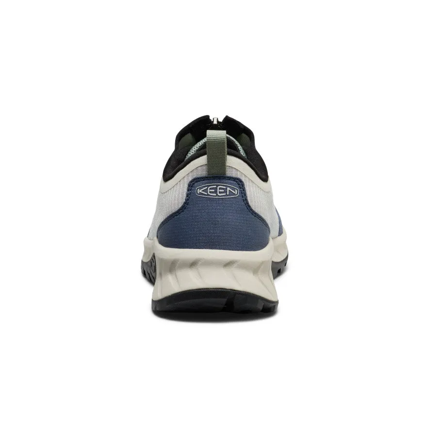 Flex grooves Open Toe Design Women's TTS Zip Sneaker  |  Iceberg Green/Vintage Indigo