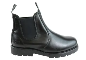 Roc Jumbuk Senior Older Boys/Mens Pull On Leather Boots High - top kids' shoes