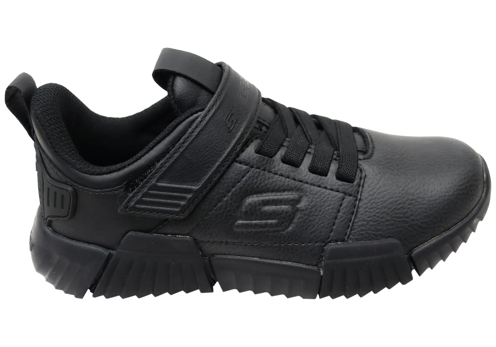Skechers Kids Durablox Comfortable Sneakers Shoes Easy To Clean Padded Tongue