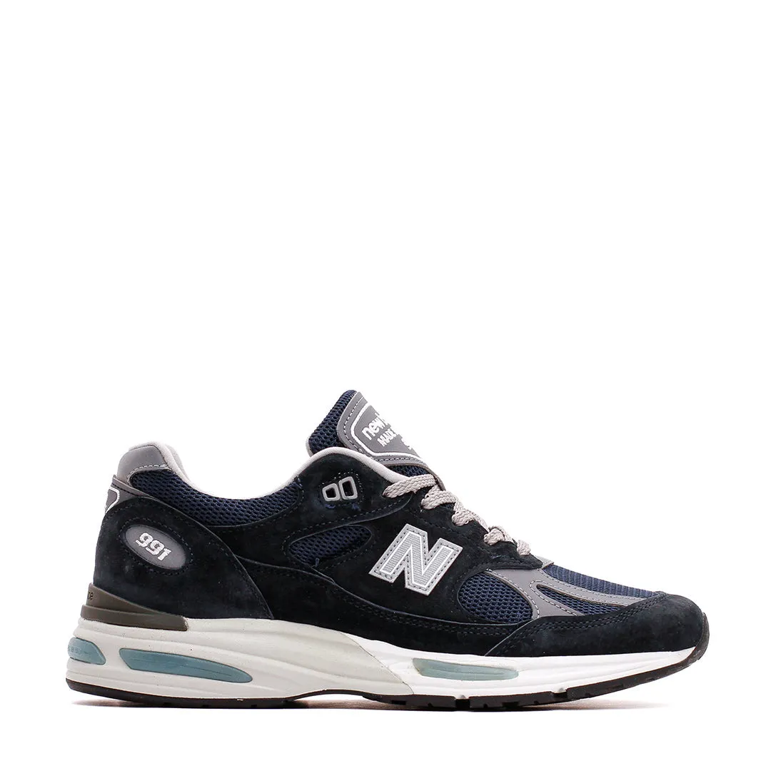 New Balance Unisex 991v2 Dark Navy Made In UK U991NV2 Feather Light Cold Weather