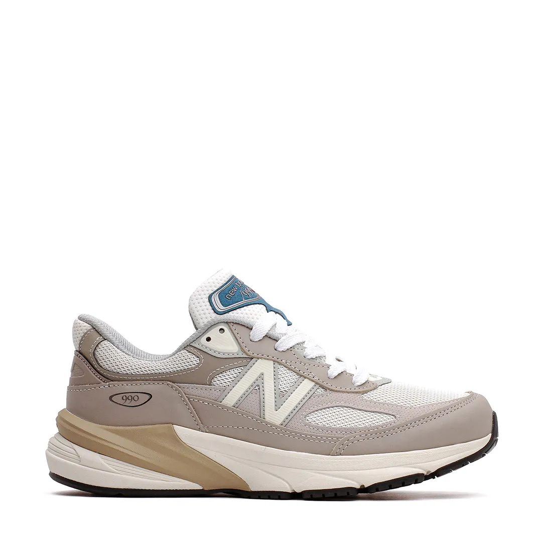 Sport Active Pool Ready New Balance Unisex Made in USA 990v6 Light Mushroom U990MM6