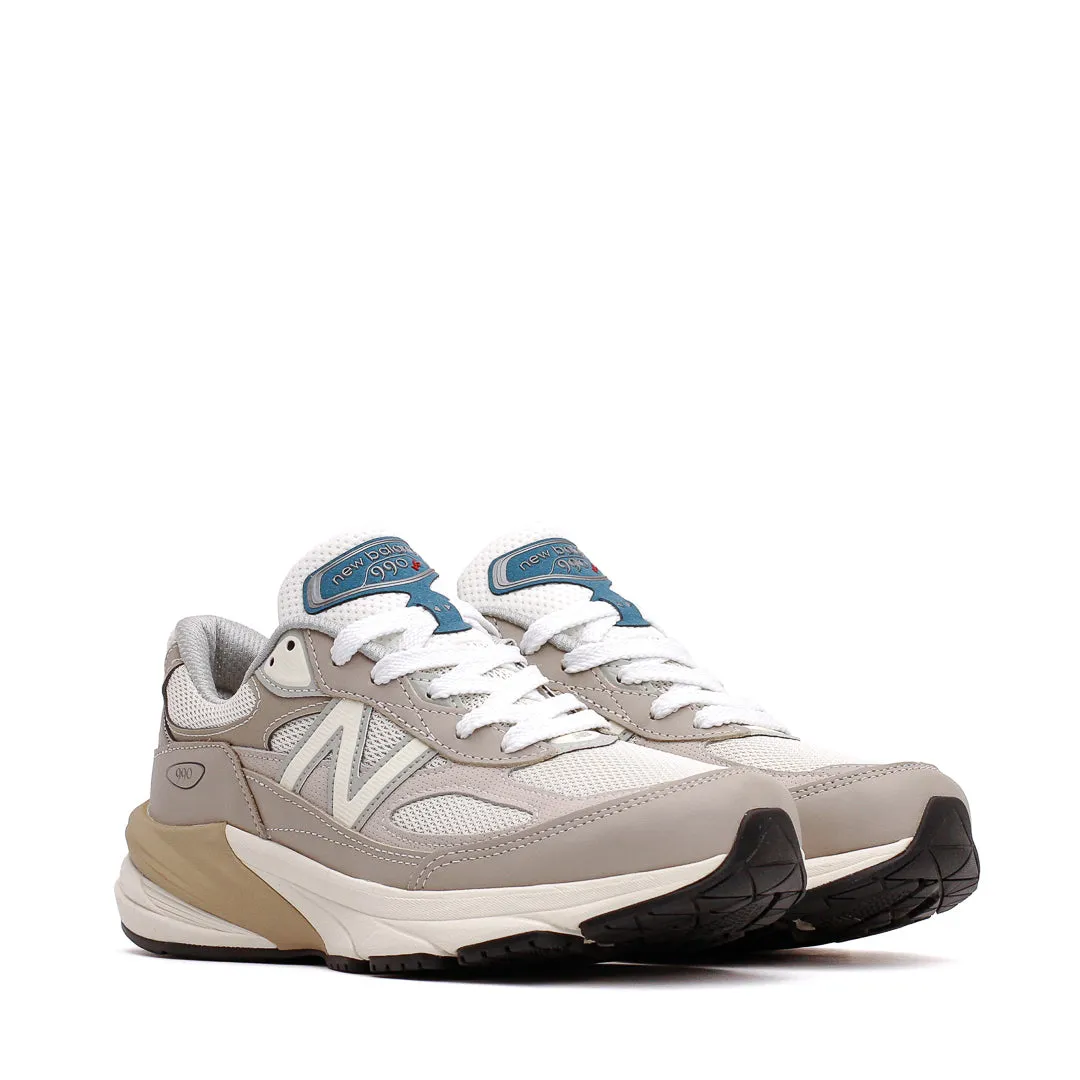 New Balance Unisex Made in USA 990v6 Light Mushroom U990MM6 Story Glow Stable construction