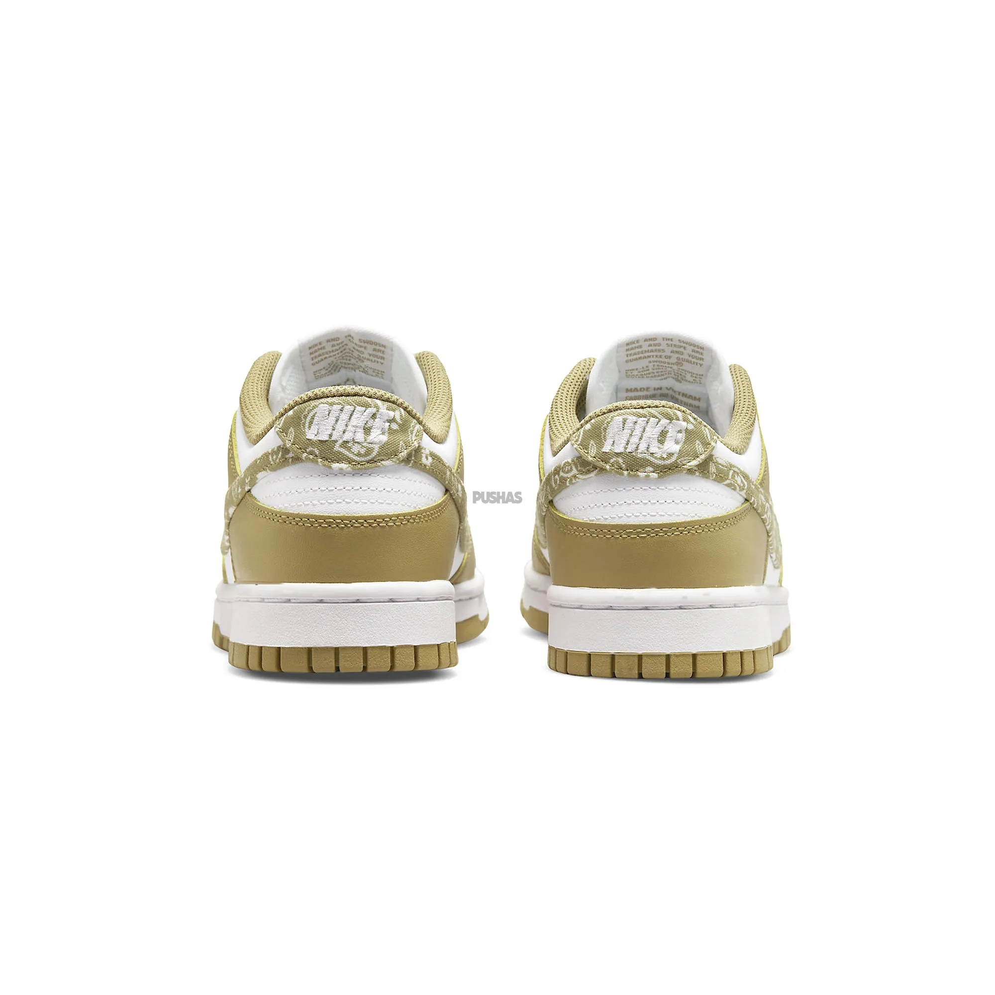 Breathable mesh Sweat Resistant Comfort Seekers Nike Dunk Low 'Barley Paisley' Women's (2022)