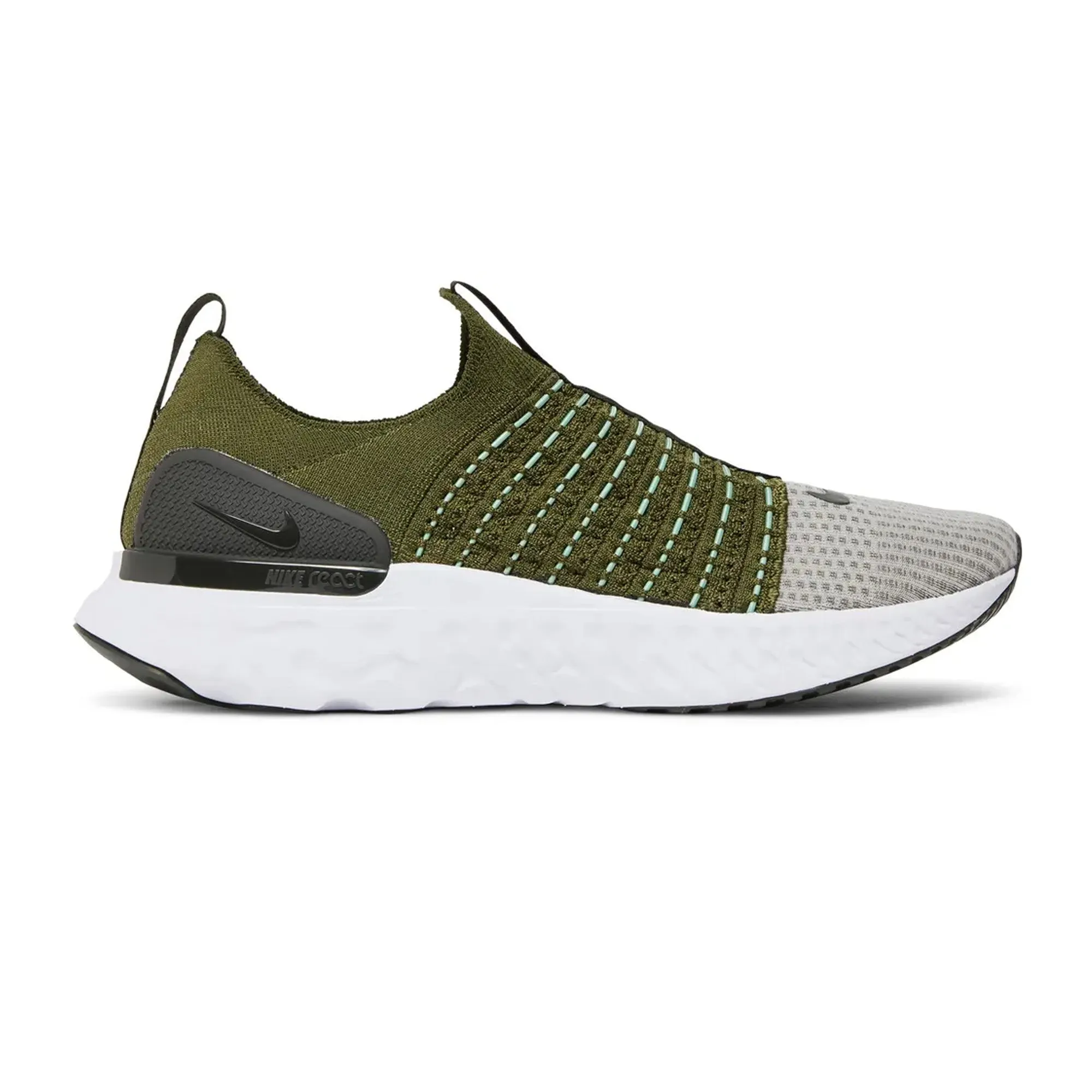 Airport Easy All Terrain Stylish Commuters Nike React Phantom Run Flyknit 2 'Rough Green Sequoia' (2022)