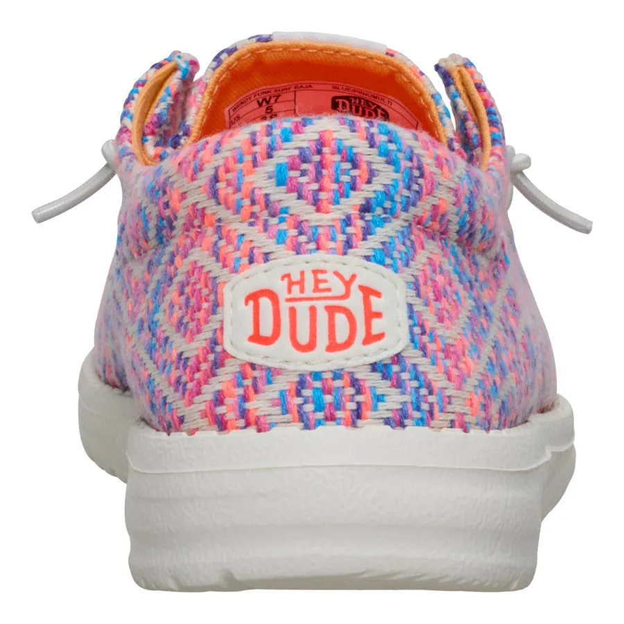 Quick Life Molded Insole Wendy Funk Surf Baja - Blue/Pink/Multi