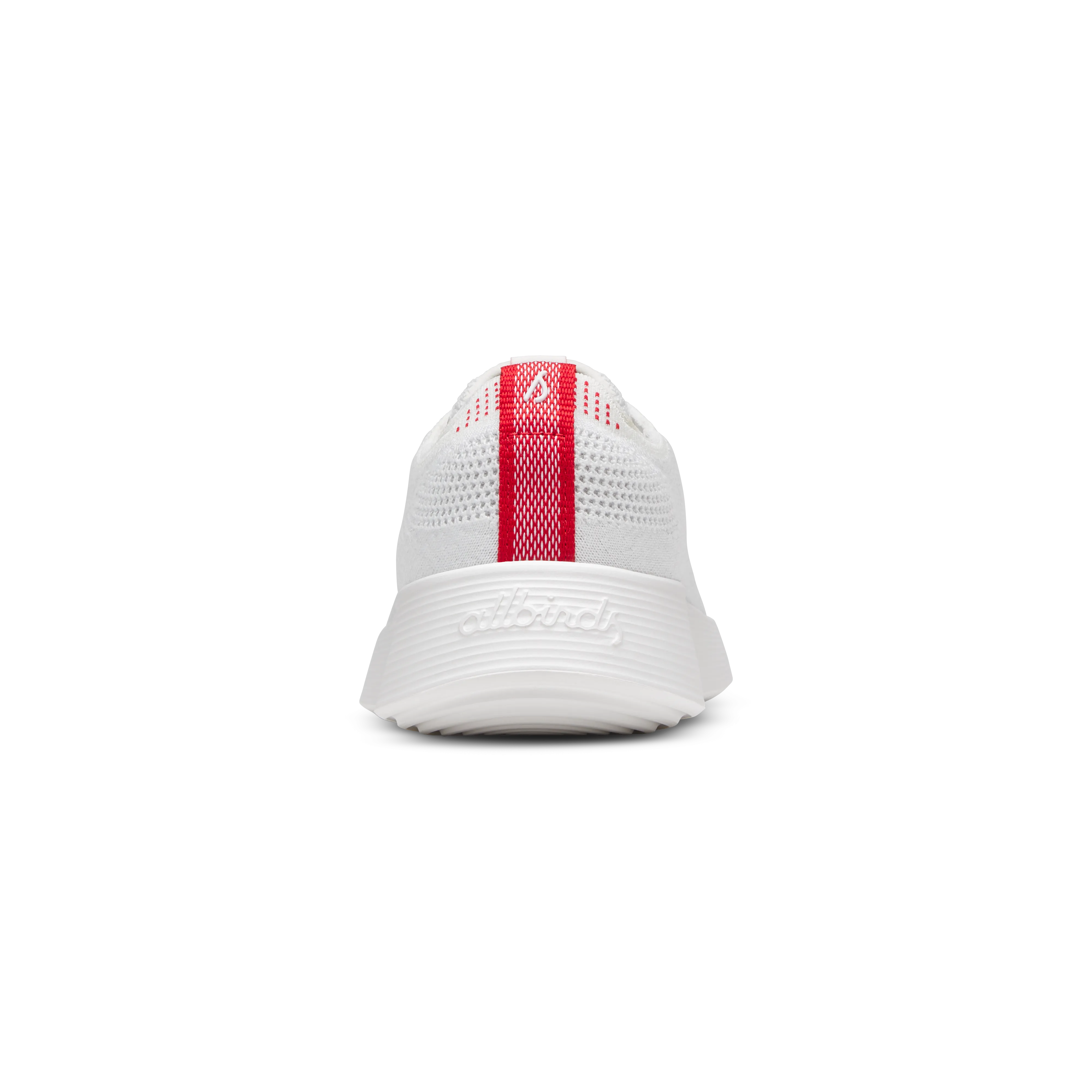 Women's Tree Runner Go - Blizzard/Bold Red (Blizzard Sole) Shock Absorption Technology