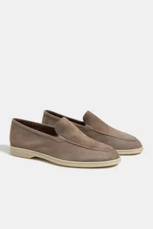 Fog Hike Taupe loafers - Made In Italy
