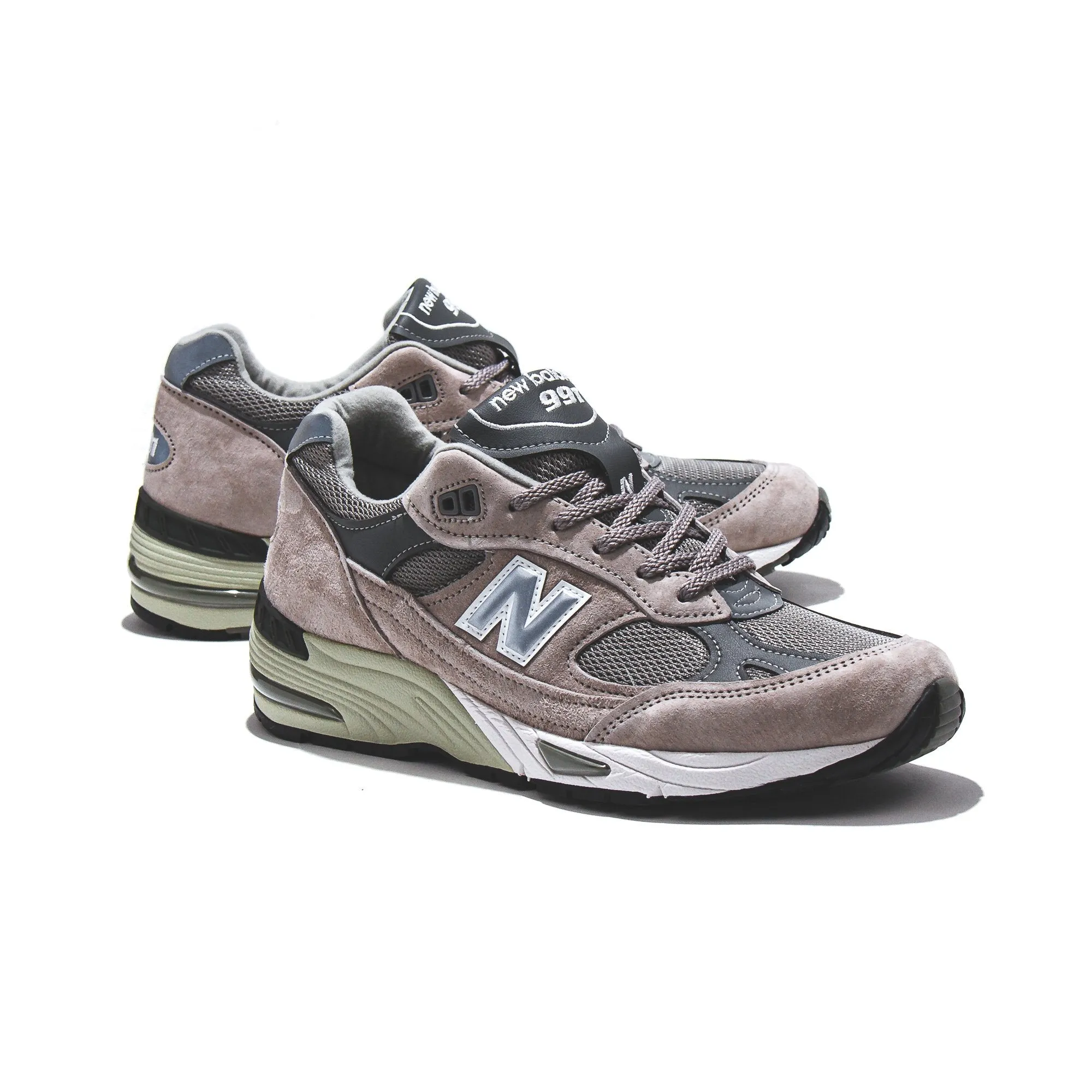 Happy Move New Balance Men 991 Silver Grey Made In England M991GL