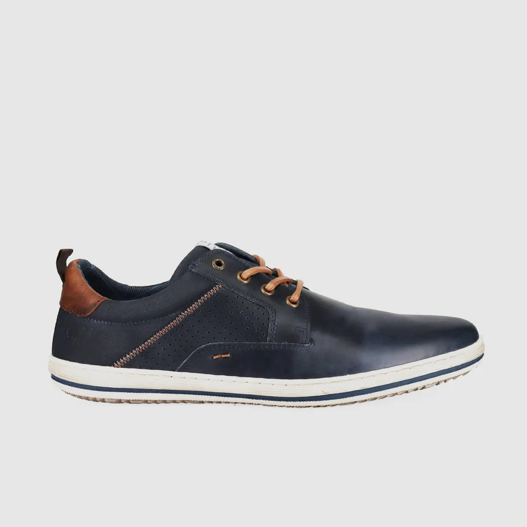 Charger Casual Shoes Navy Short Step Comfy Fit