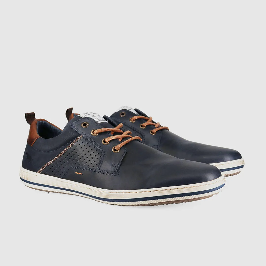 Torsional Rigidity Bar Charger Casual Shoes Navy