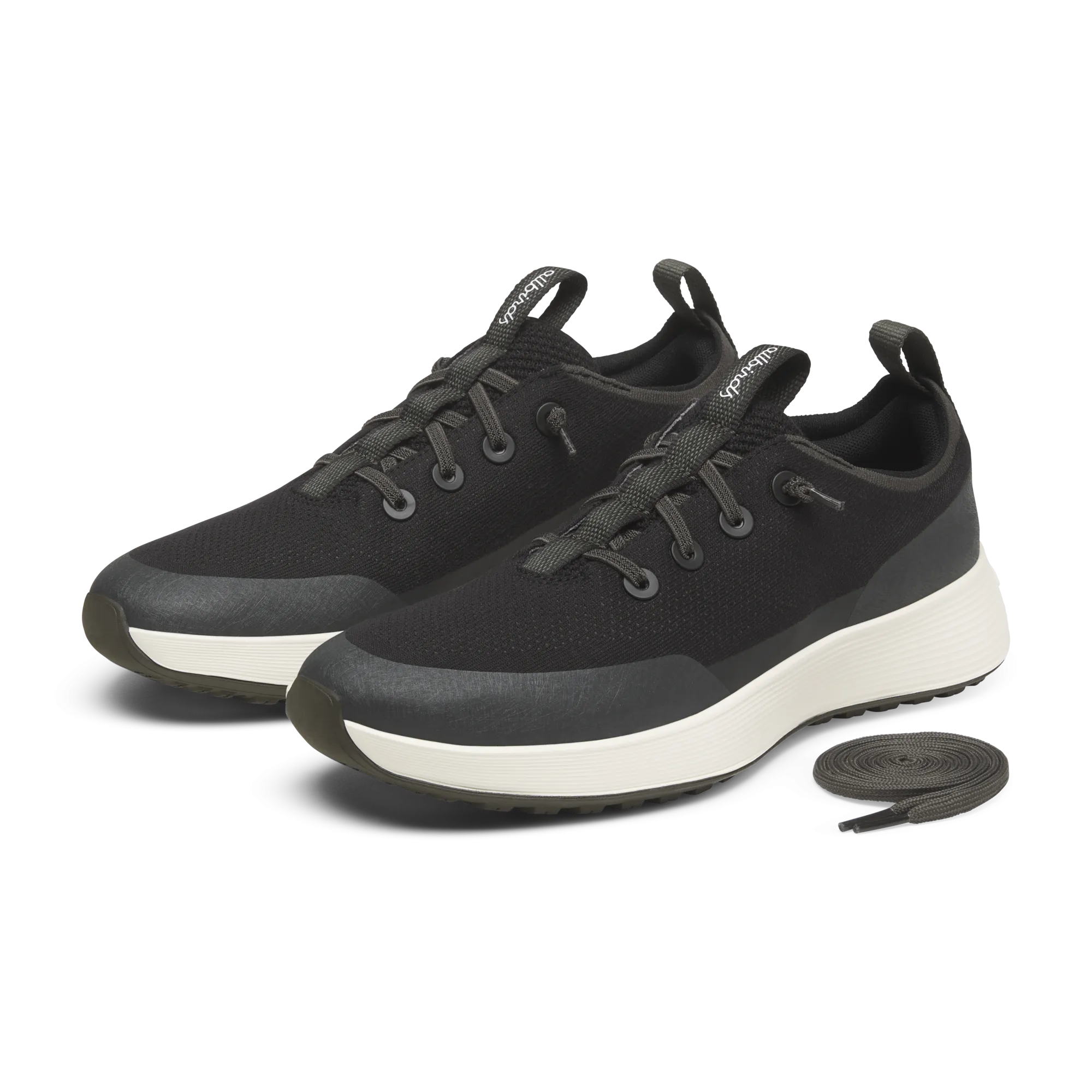 Women's Tree Runner Go - Utility - Natural Black/Dark Jungle (Natural White Sole) On Demand Comfort City Walk