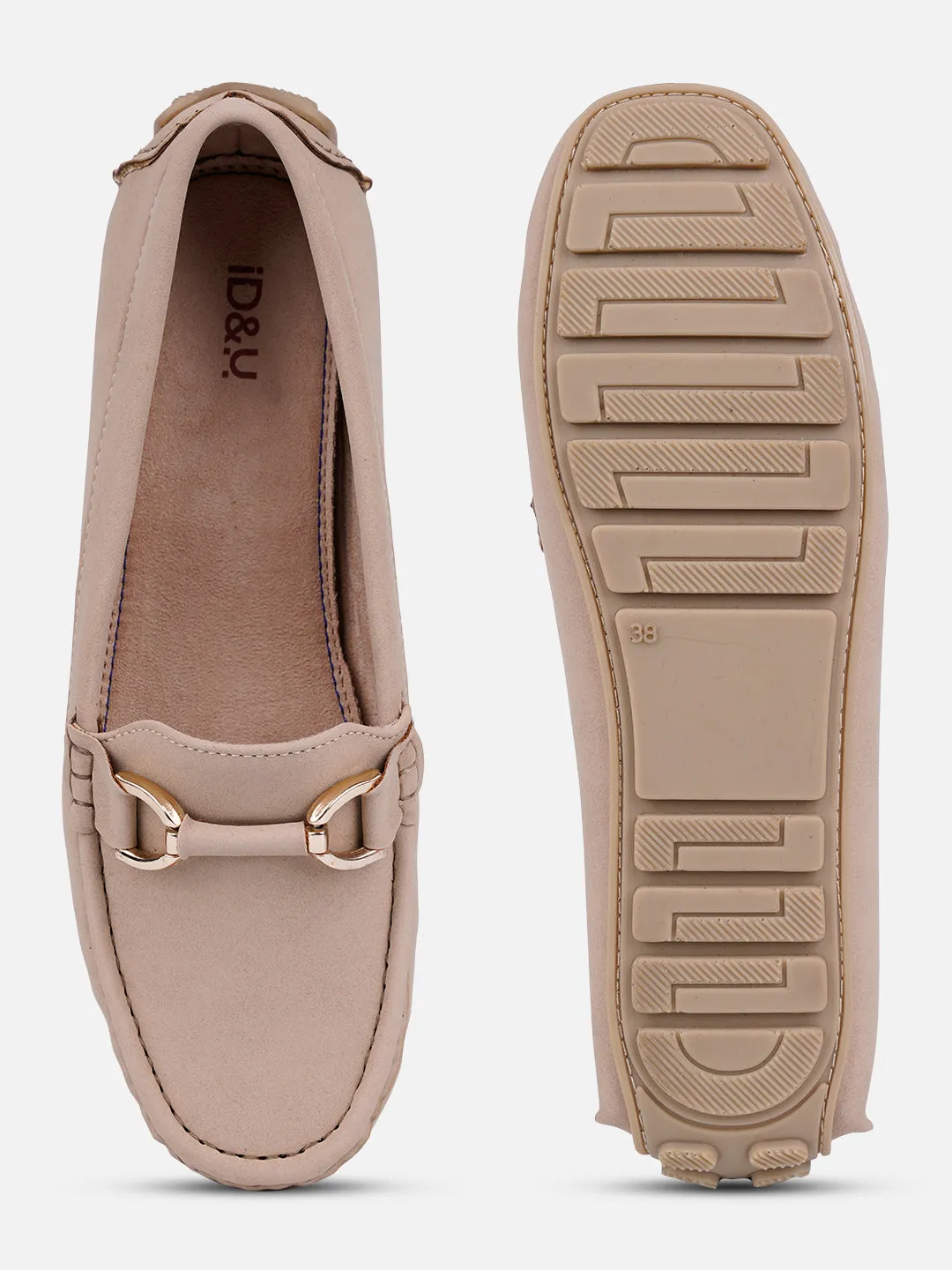 Wear Ready Women's Khaki Soft & Premium Loafers (IU2001)