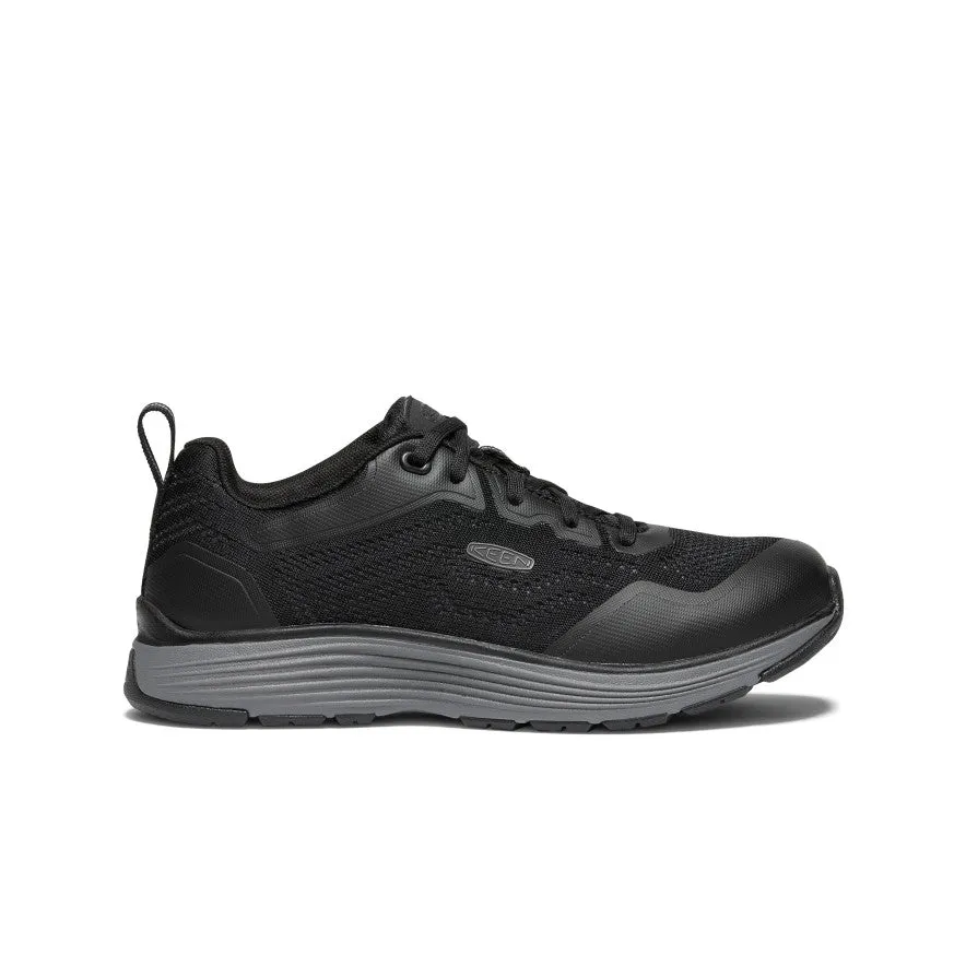 LaceUp Women's Sparta 2 ESD (Soft Toe)  |  Steel Grey/Black