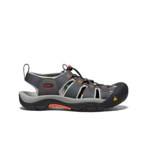 Heel Counter Structure Men's Newport H2 Sandal  |  Magnet/Nasturtium