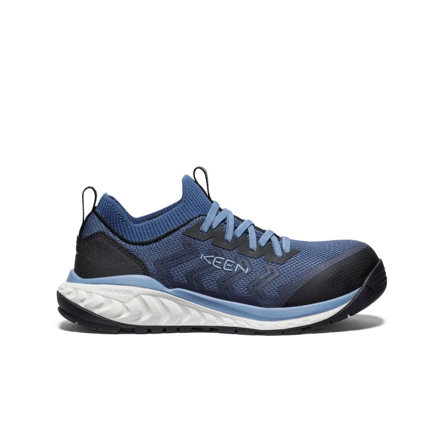Women's Arvada Shift ESD Work Sneaker (Carbon Toe)  |  Vintage Indigo/Faded Denim Comfort Tongue Anti   Static