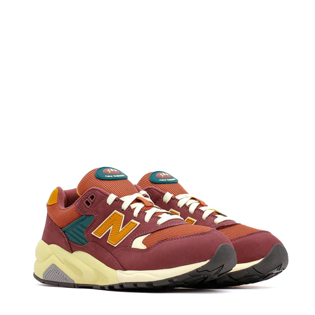 New Balance Men 580 Washed Burgundy MT580KDA Court Fast Year Trust