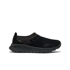 Natural motion Office Casual Men's TTS Moc Waterproof Sneaker  |  Black/Black