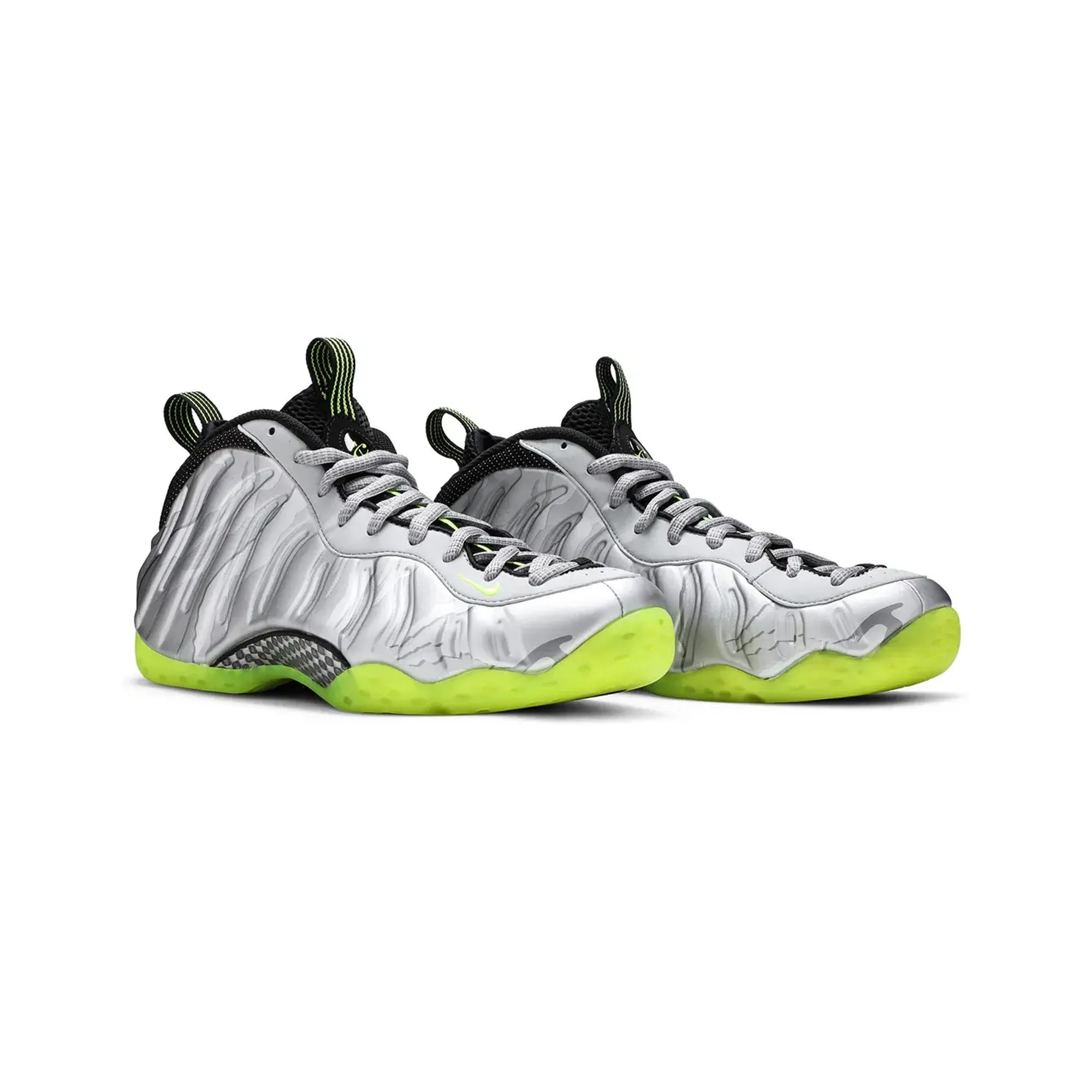 Arch Support Daily Walk Nike Air Foamposite One 'Silver Volt Camo' (2014)