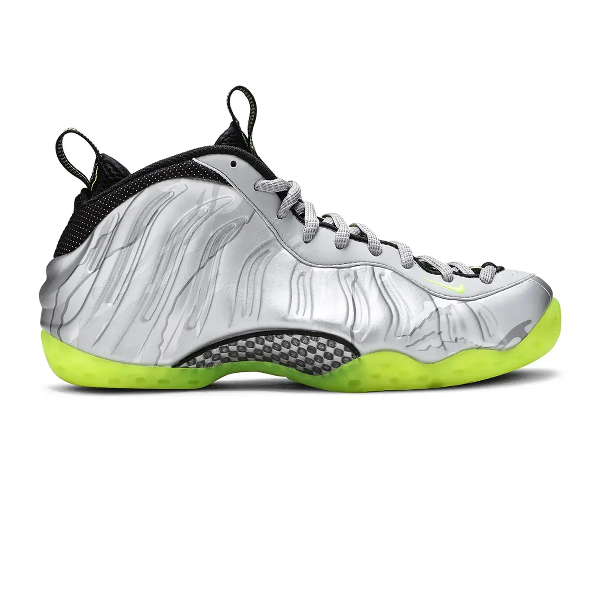 Nike Air Foamposite One 'Silver Volt Camo' (2014) Elastic