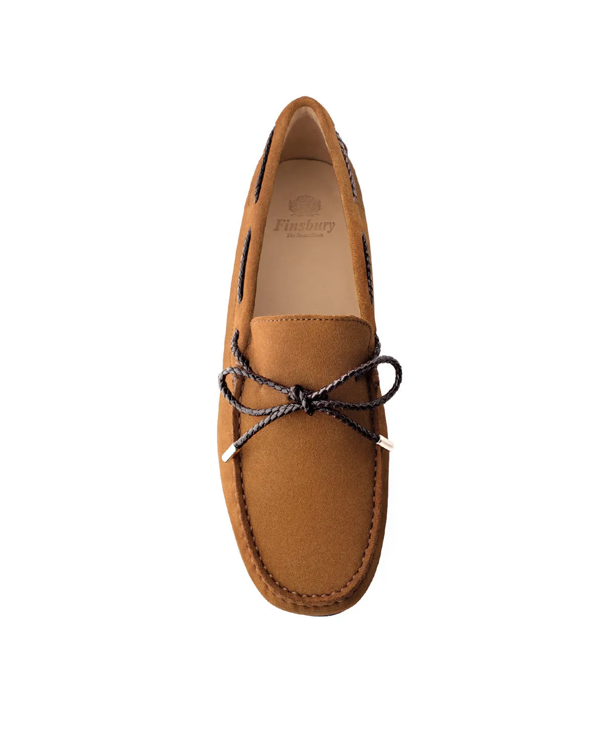 Sneaker Design Mocassin CANCUN Daim Tabac