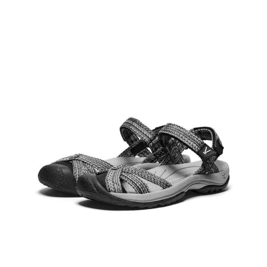 Pure Steps Women's Bali Strap Sandal  |  Alloy/Black