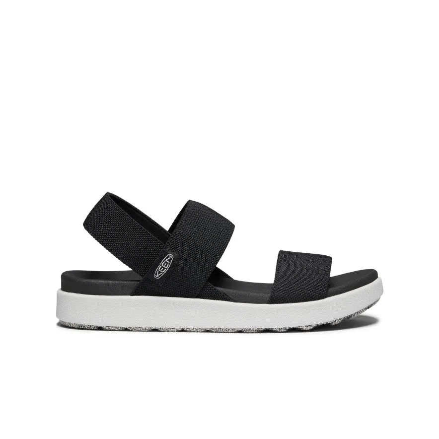 Women's Elle Backstrap Sandal  |  Black Reliable Anti Slip Edge