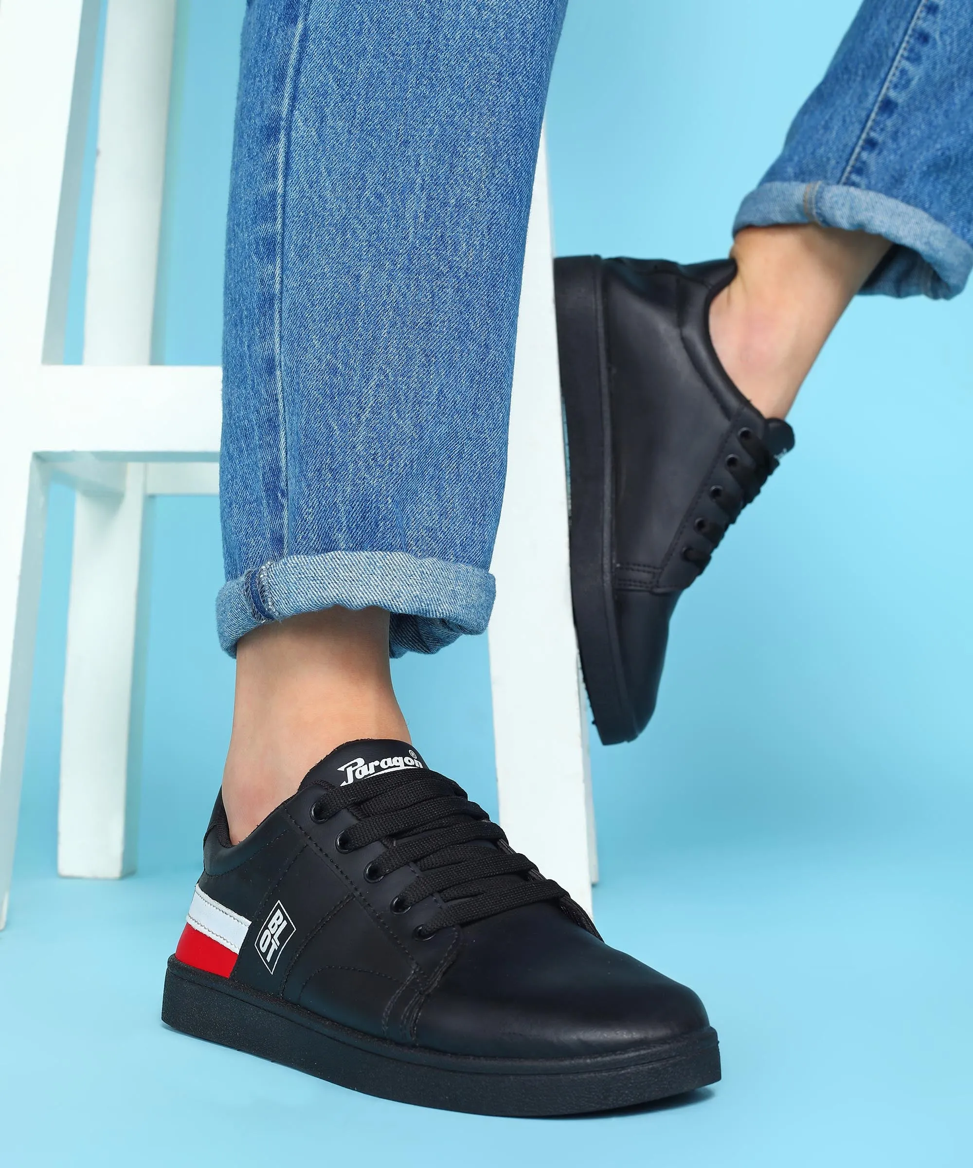 Media Pop Paragon K1017G Men Casual Shoes | Stylish Walking Outdoor Shoes for Everyday Wear | Smart & Trendy Design  | Comfortable Cushioned Soles White