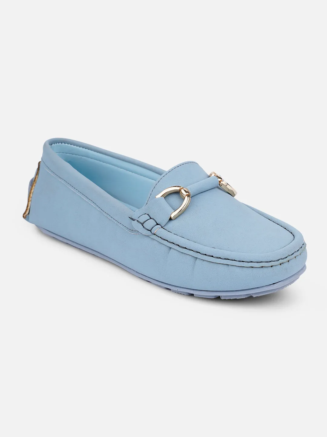View Stop Women's Sky Blue Soft & Premium Loafers (IU2001)