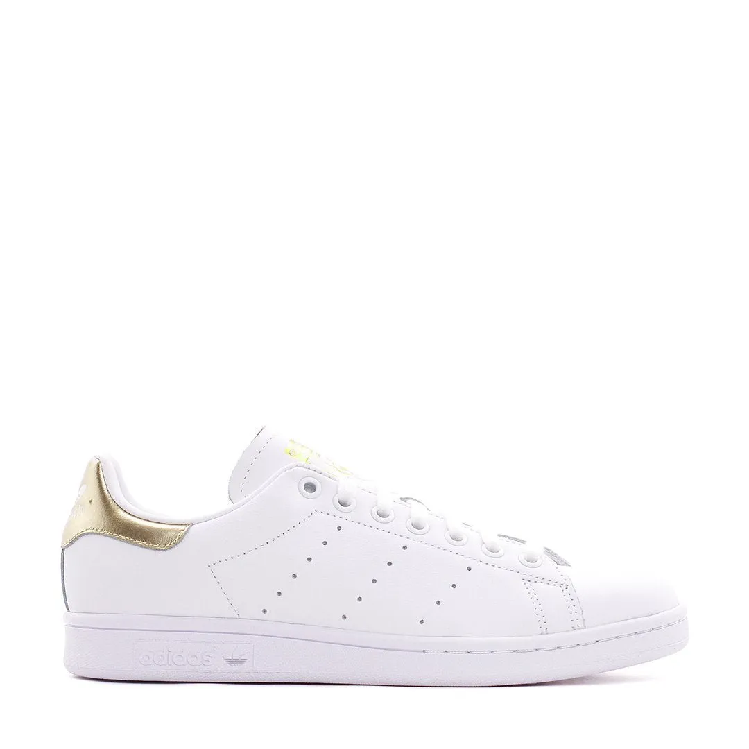 Adidas Originals Stan Smith White Gold Women EE8836 Quick Dash Ergonomic Wellness Seekers