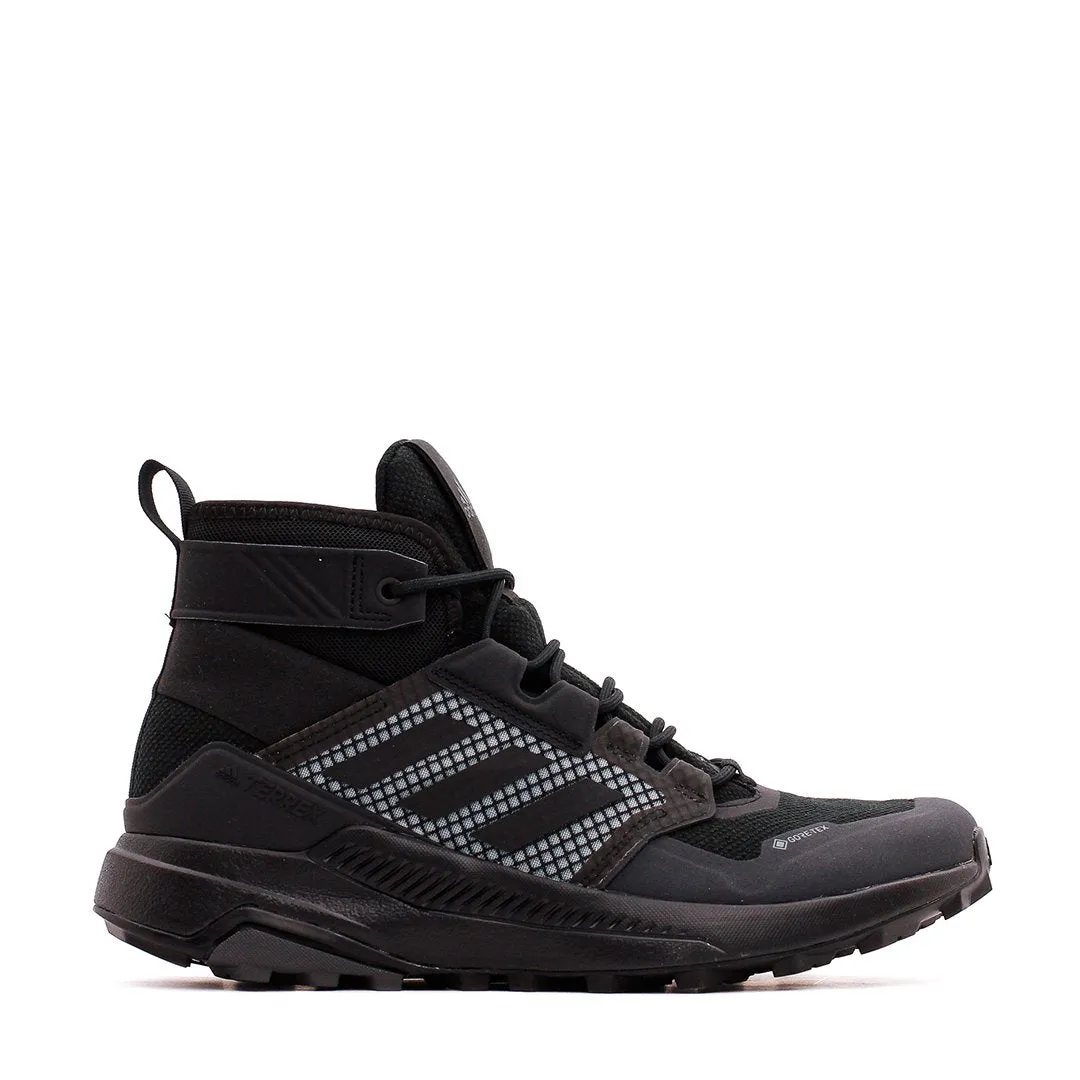 Play Hard Adidas Outdoor Men Terrex Trailmaker Mid Gore-Tex GTX Black Core FY2229