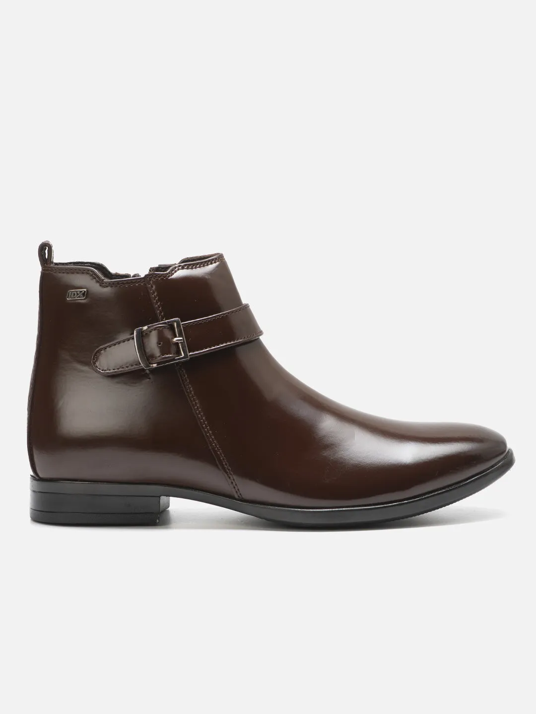 Men's Brown Ankle top Slip On Formal Boot (IX2034) Sea Breeze Trendy