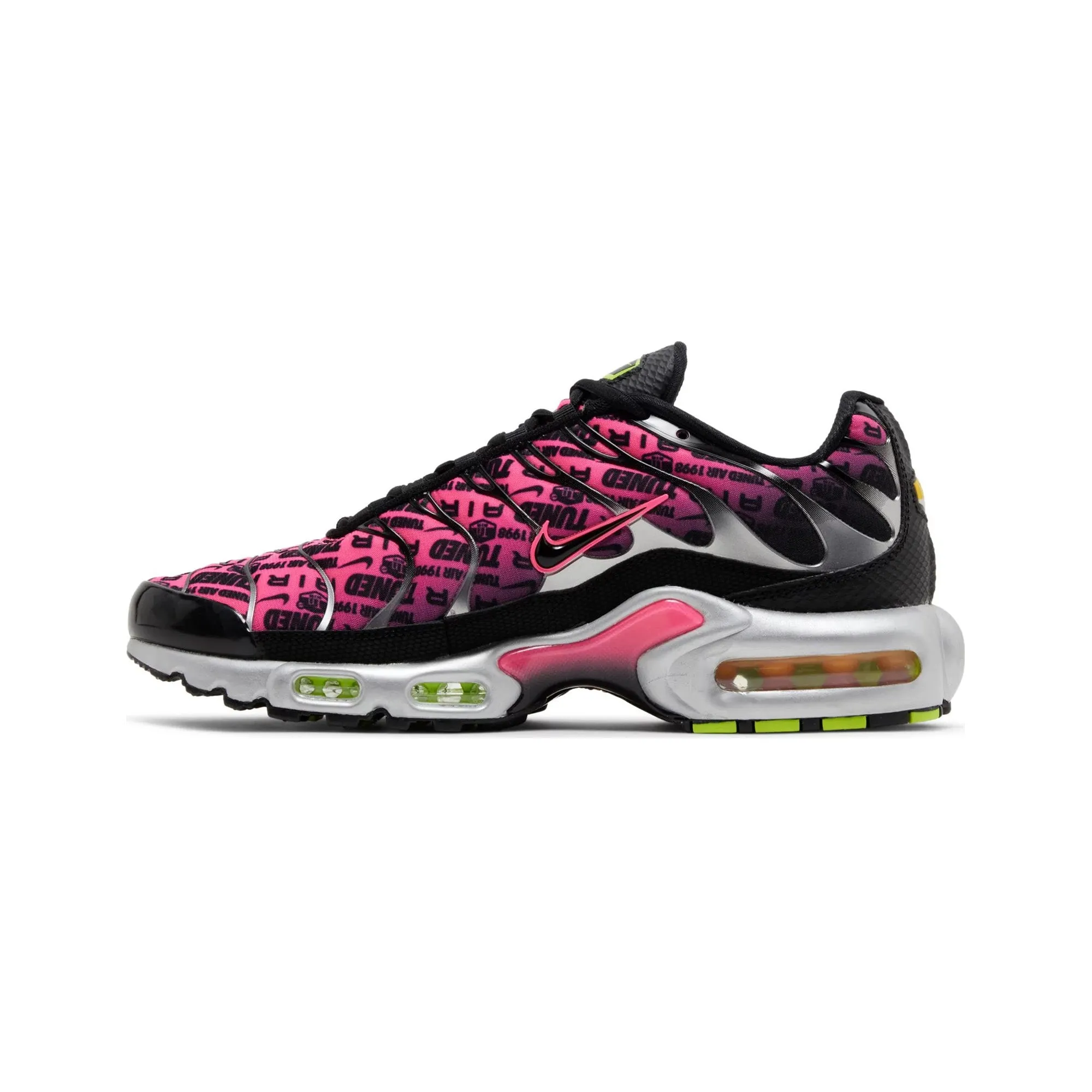 Nike Air Max Plus TN Mercurial XXV 'Hyper Pink and Volt' (2023) Gel Soft Training Mode