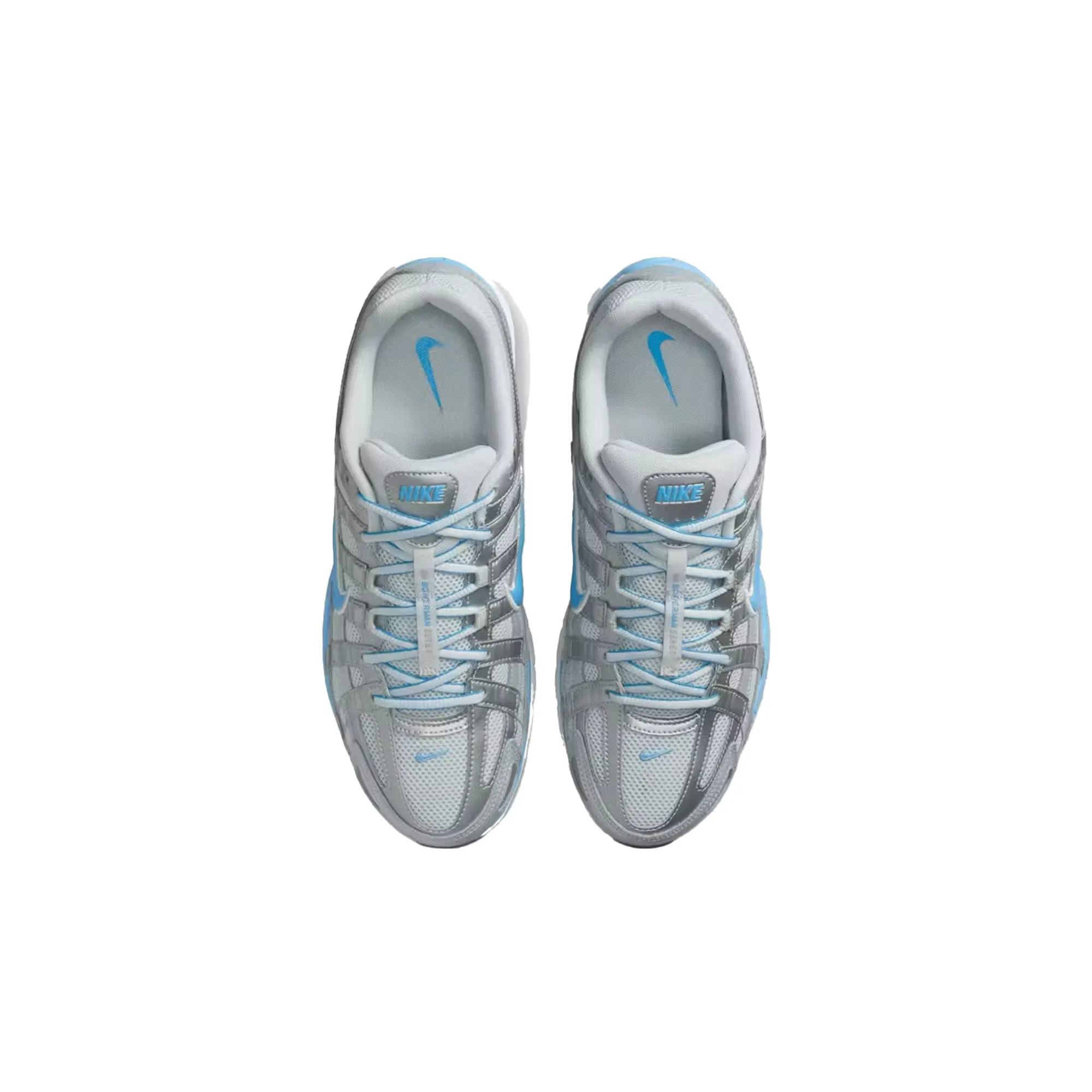 Nike P-6000 'Metallic Platinum Pure Platinum Metallic Silver University Blue' (2025) Durable Build Minimalist Fans Climb Strong