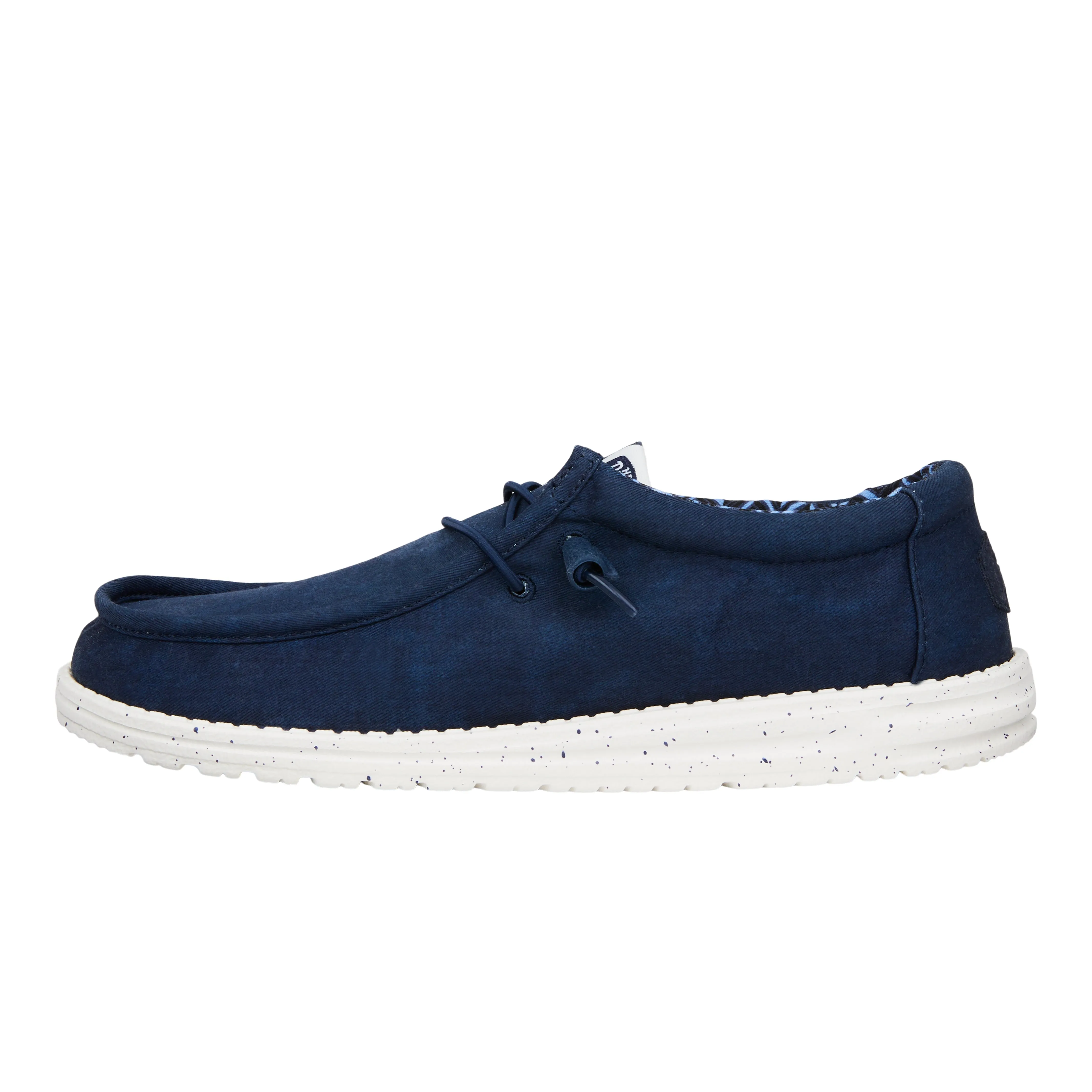 Wally Stretch Canvas - Navy Vital Step Pond Walk