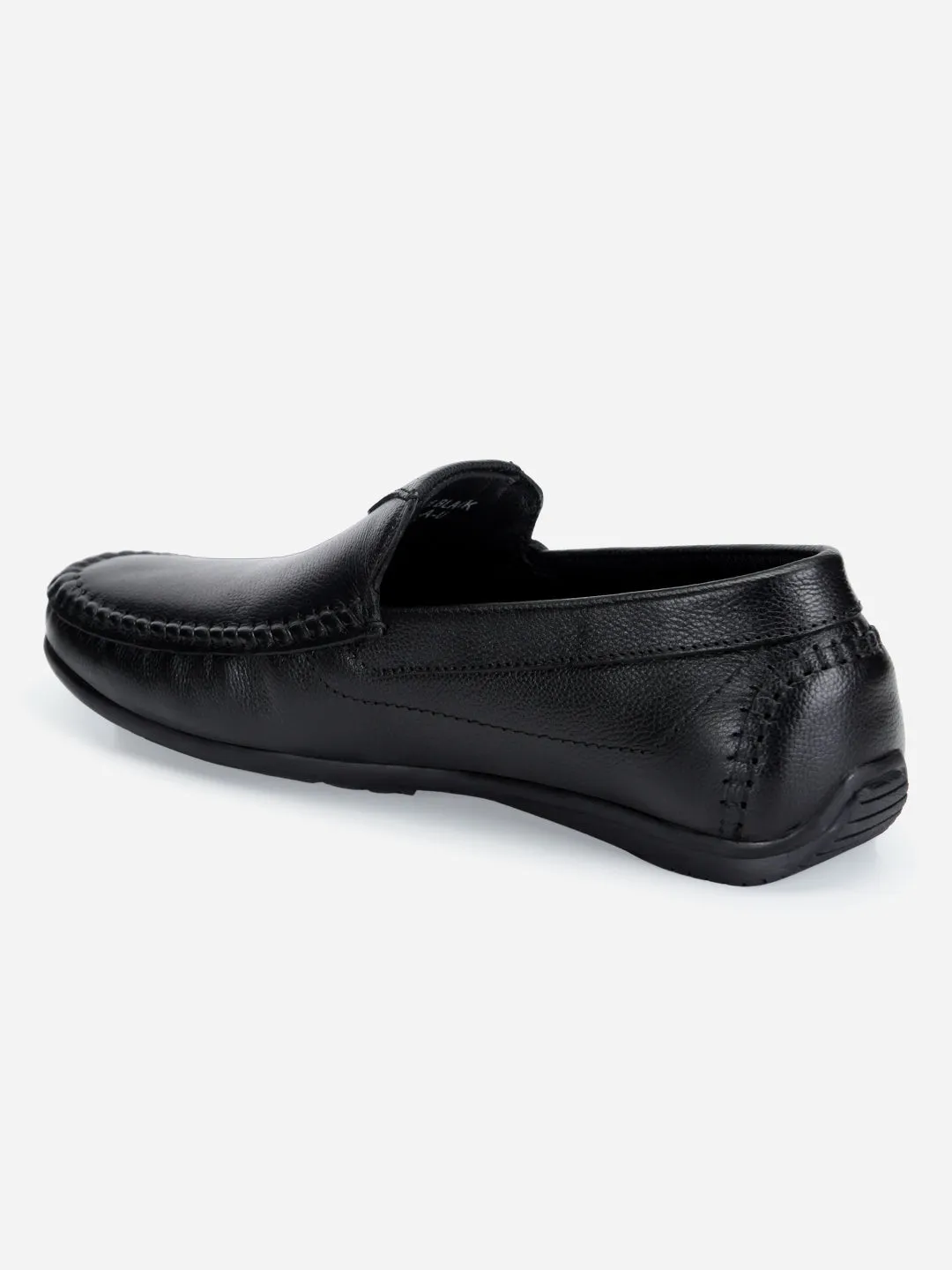 Black Edge Angel Mood Men's Black Comfort Fit Loafer (ID1096)