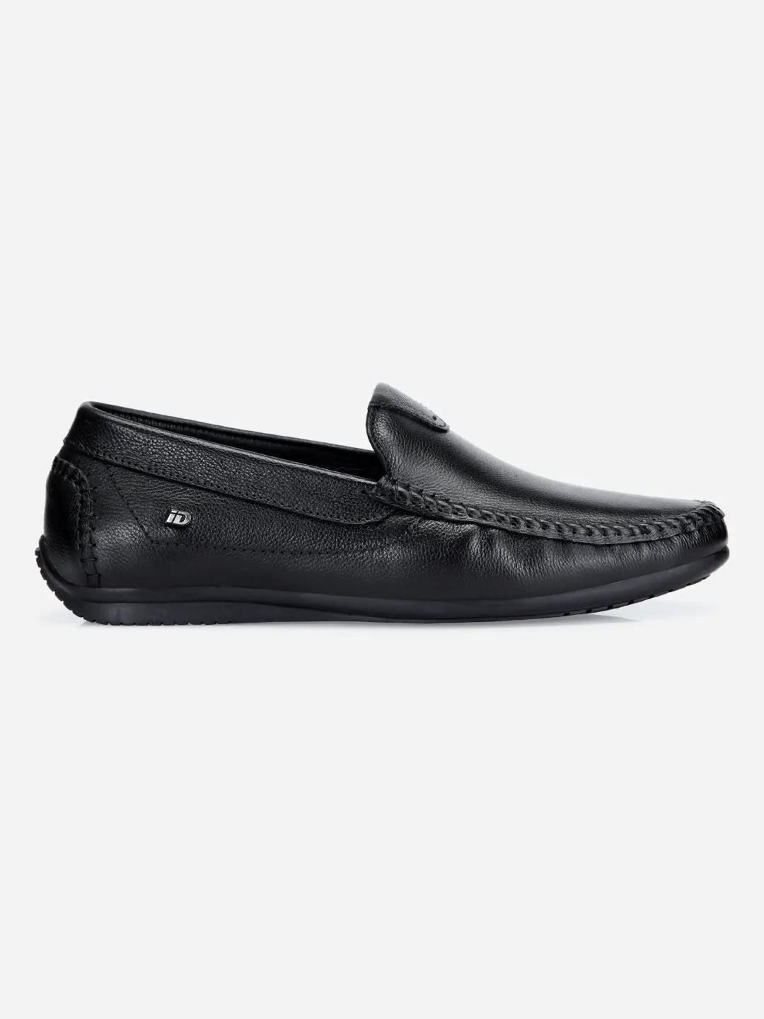 Wide Path Stylish Men's Black Comfort Fit Loafer (ID1096)