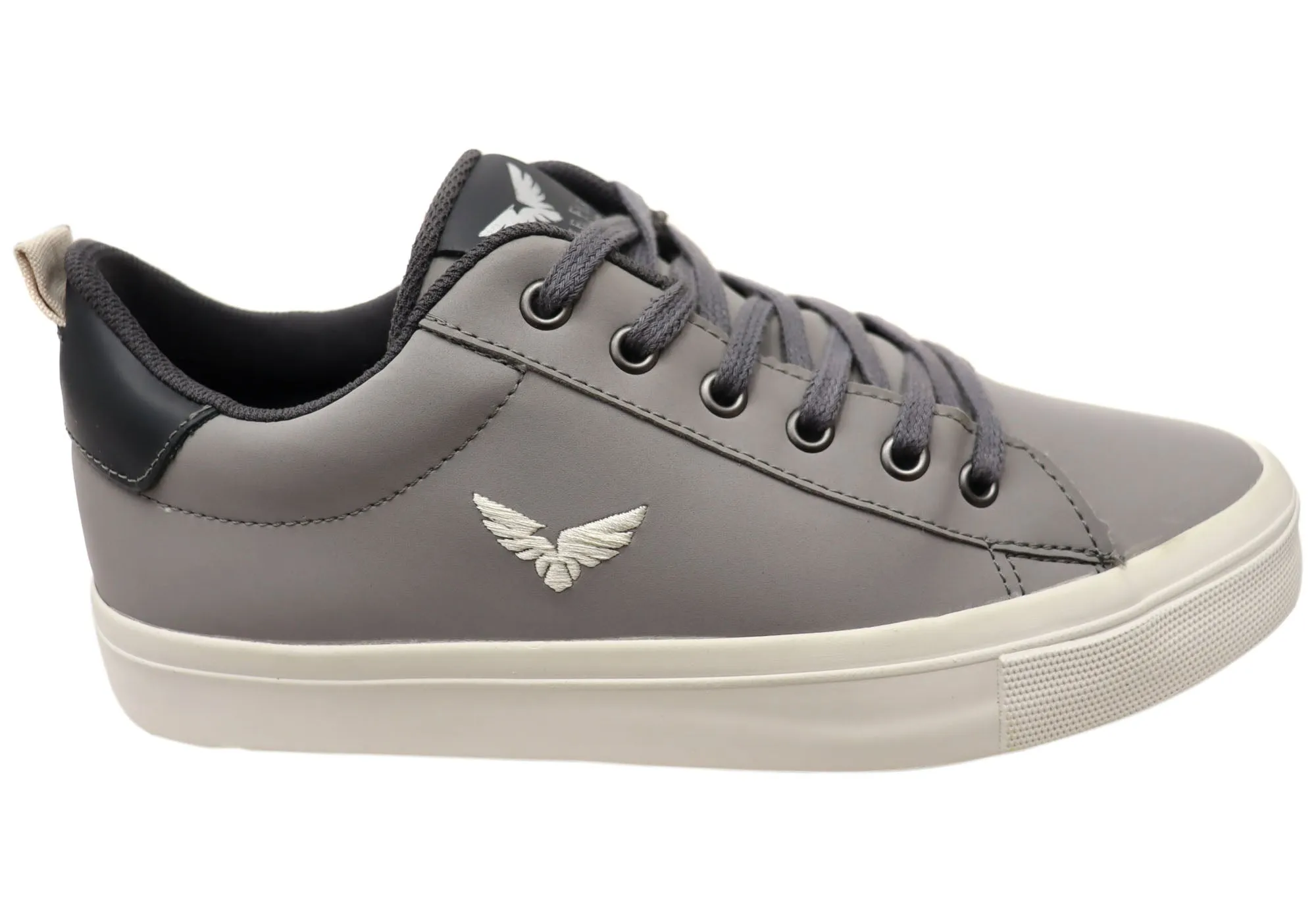 Eagle Fly Theo Mens Comfortable Lace Up Casual Shoes Made In Brazil Low Step Thick sole