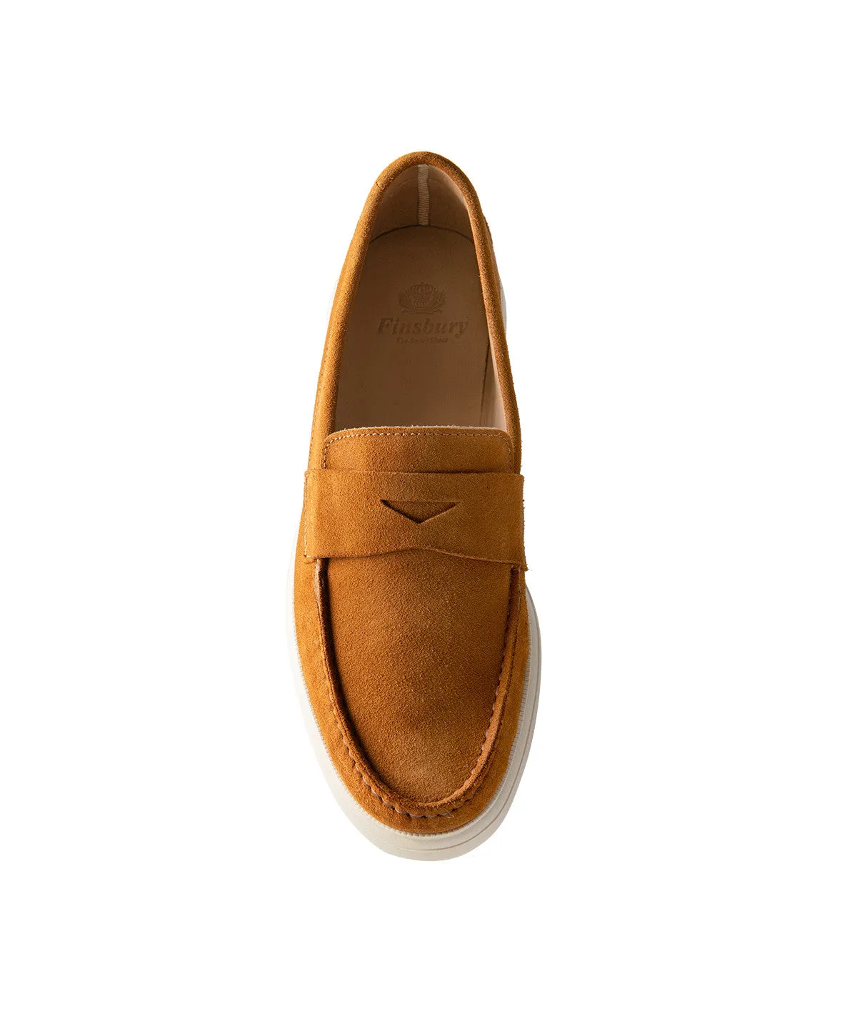 Mocassin ACAPULCO Veau Velours Whisky Flexible Tread Low Profile Silhouette