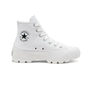 Converse - Women's Chuck Taylor All Star Lugged High Top Shoes (565902C) Leg Long