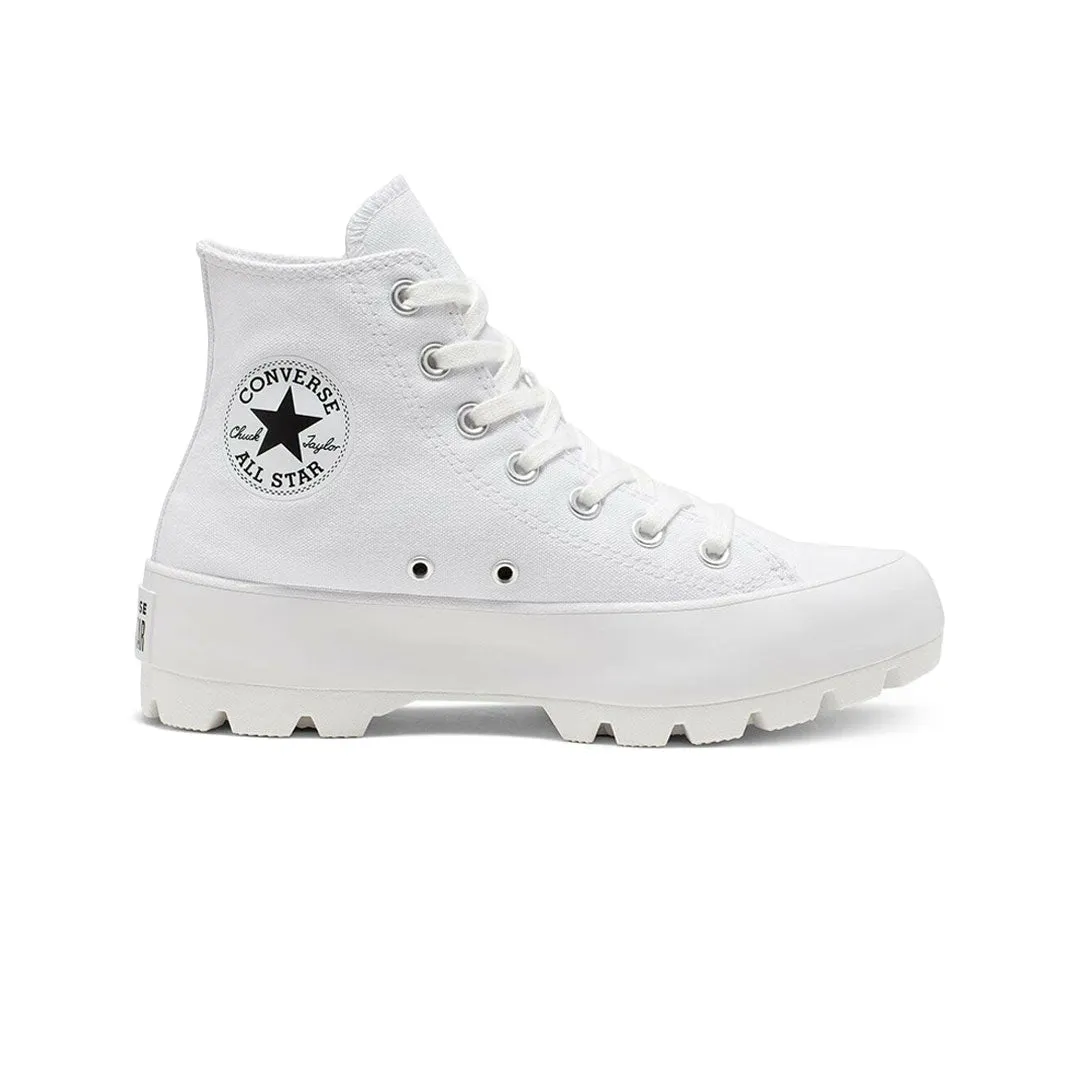 Converse - Women's Chuck Taylor All Star Lugged High Top Shoes (565902C) Leg Long