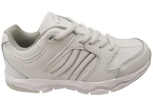 Grosby Holt Kids Comfortable Lace Up Shoes Soft Interior Slip Resistant Outsole