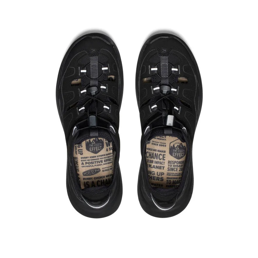 Men's WK450 Walking Sandal  |  Black/Black Protective Finish Rough Trail Hiker Quick Drying Cold Climate