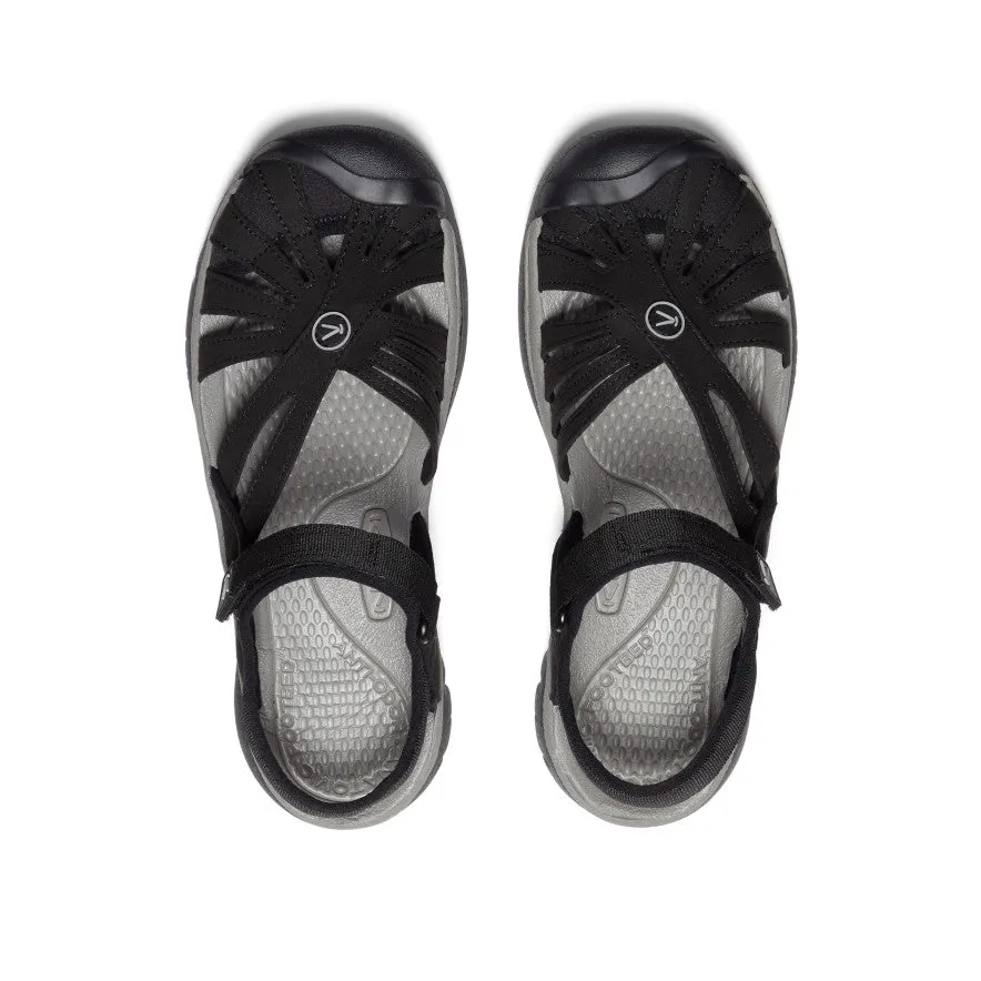 Women's Rose Sandal  |  Black/Neutral Gray Rocker Sole Technology