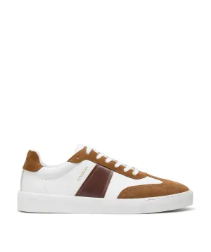 3D printed midsole Sneakers LEO Blanc et Marron